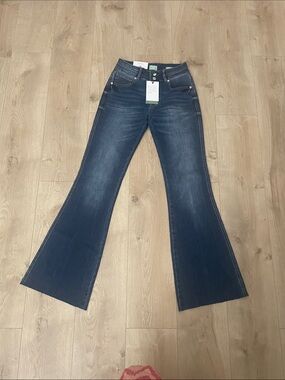 Articles Of Society Dark Blue Flare Jeans